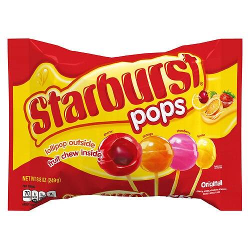 Order Starburst Halloween Lollipops - 8.8 oz food online from Walgreens store, OLNEY on bringmethat.com
