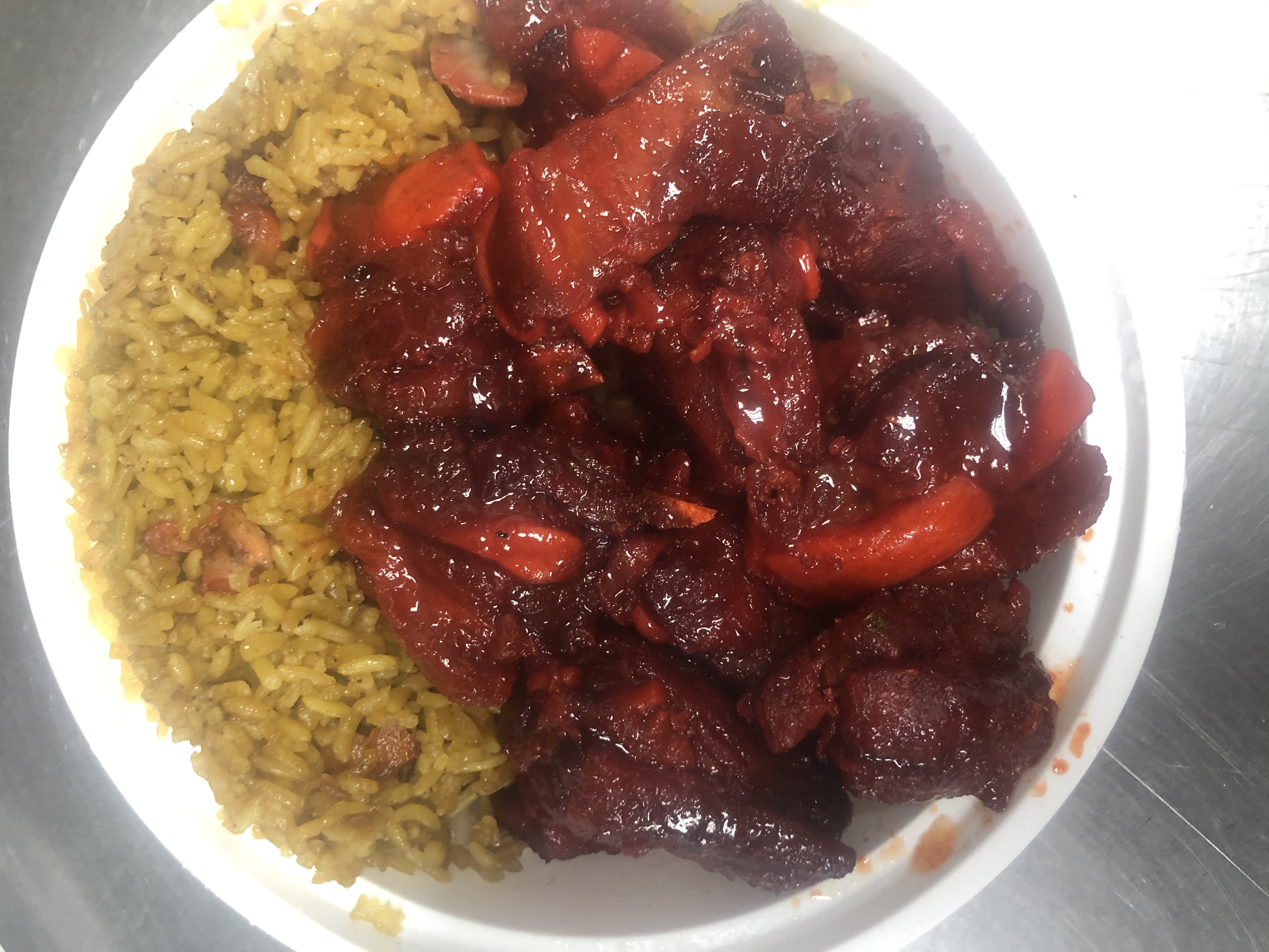 Order L27. Spare Rib Tips Lunch Special food online from Fortune East store, Garden City Park on bringmethat.com