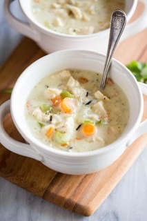 Order Chicken & Wild Rice Soup food online from New York Pizza & Family Restaurant store, Tannersville on bringmethat.com