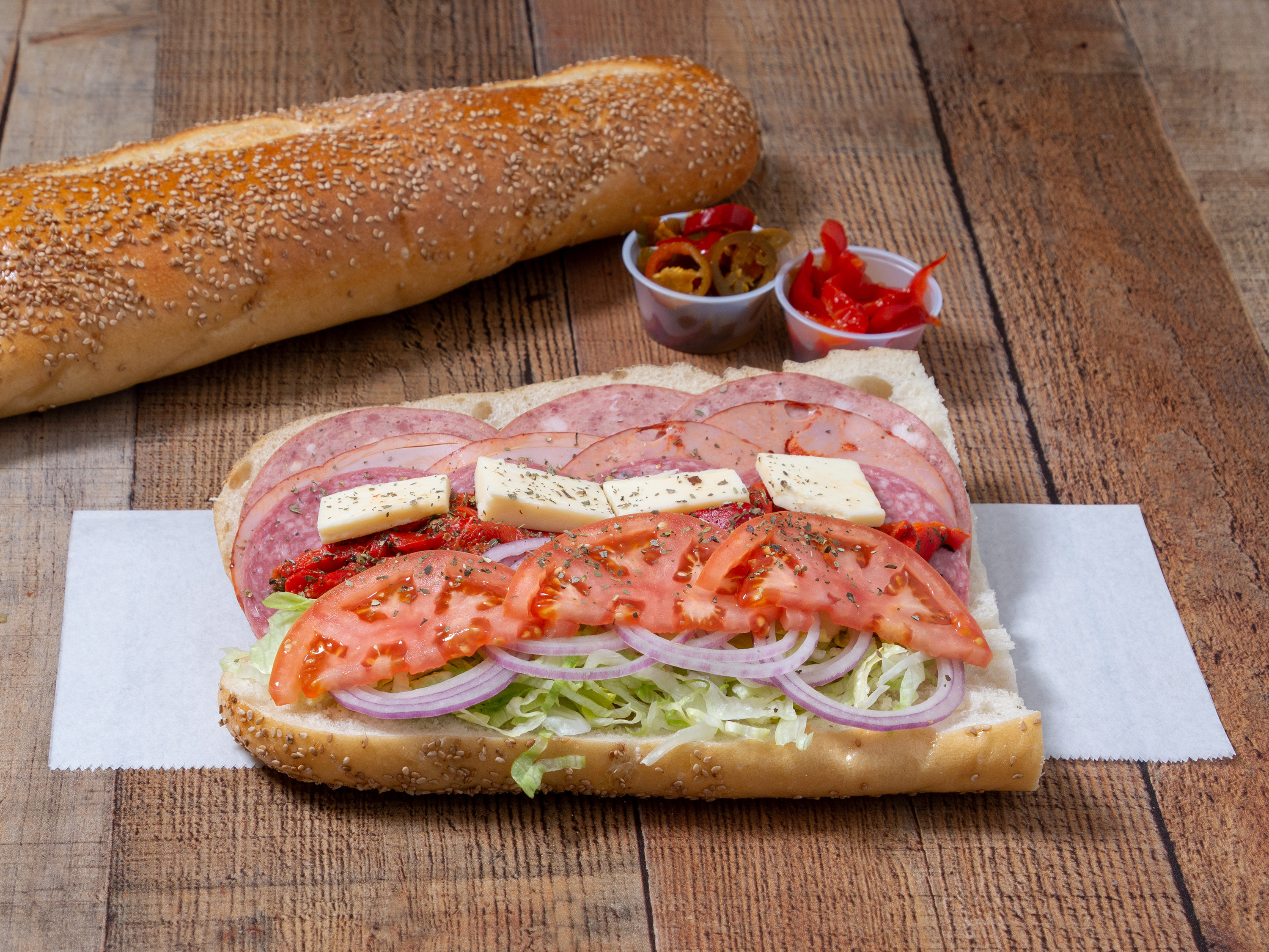 Order 9th Street Cold Hoagie food online from Sonny Italian Deli store, Royersford on bringmethat.com