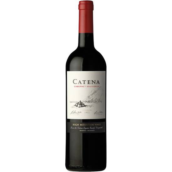 Order Catena Cabernet Sauvignon - 750ml food online from Total Wine &Amp; More store, Pleasant Hill on bringmethat.com