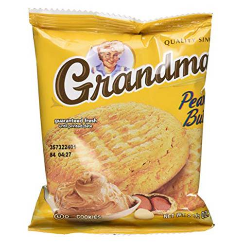 Order Grandma's Peanut Butter Cookies - 2.5 oz/2 Pack food online from Bottle Shop & Spirits store, Los Alamitos on bringmethat.com