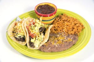 Order TACO PLATE food online from Burrito Express store, Roswell on bringmethat.com