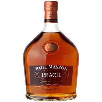 Order Paul Masson Peach, 750mL cognac (27.0% ABV) food online from Mimi Liquor store, Joliet on bringmethat.com