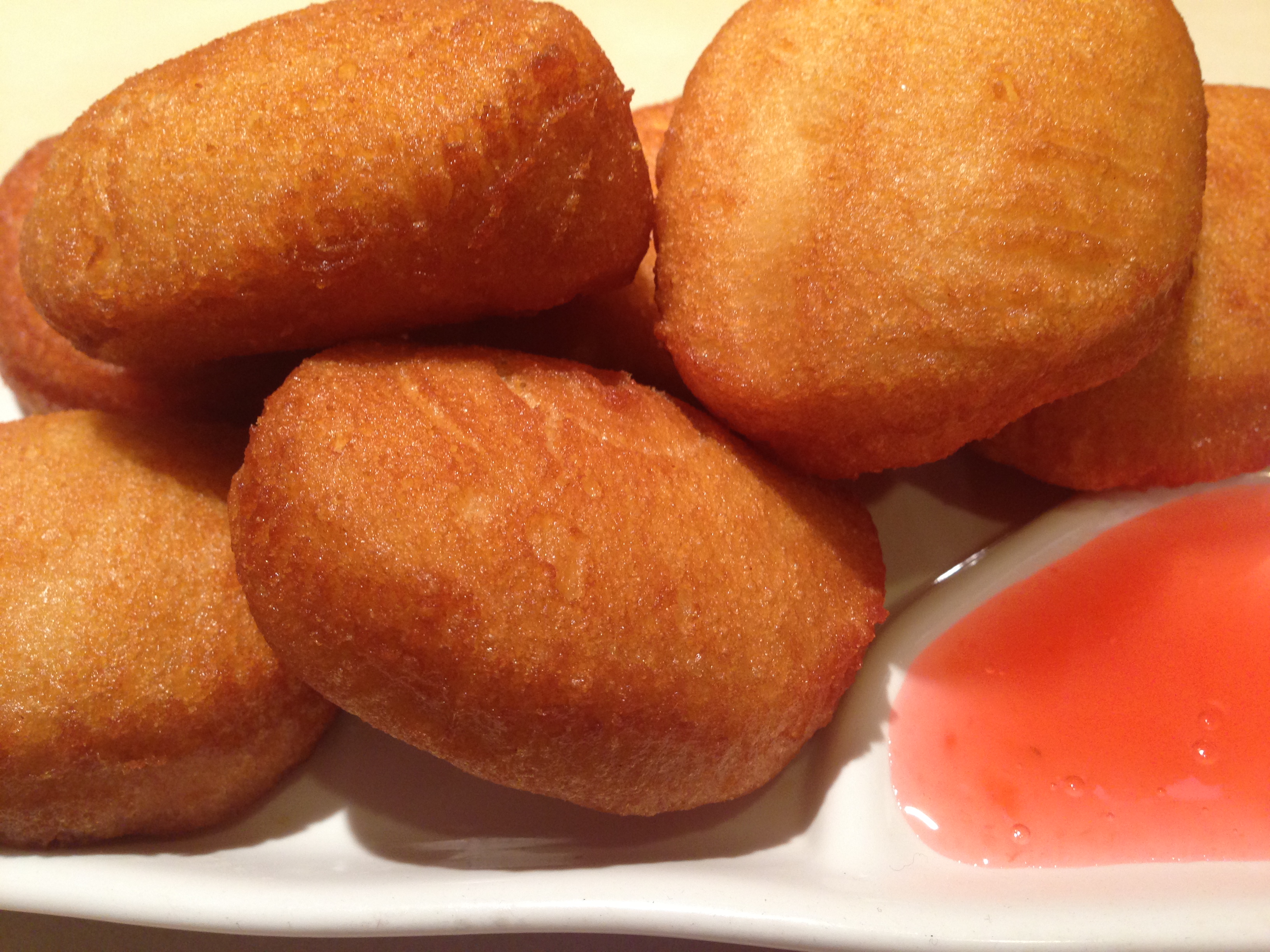 Order 205. Fried Biscuits (5)..炸包 food online from Panda Garden Chinese Restaurant store, Sugar Land on bringmethat.com
