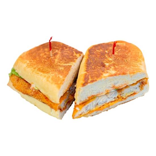 Order Fish Sandwich food online from Mr. Broast store, Lombard on bringmethat.com