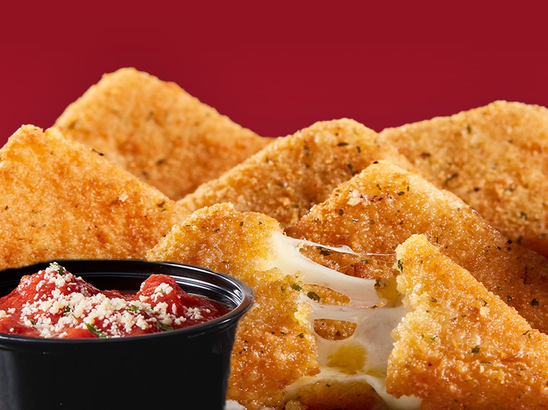 Order Breaded Mozzarella Wedges food online from Primanti Bros store, Cranberry Twp on bringmethat.com