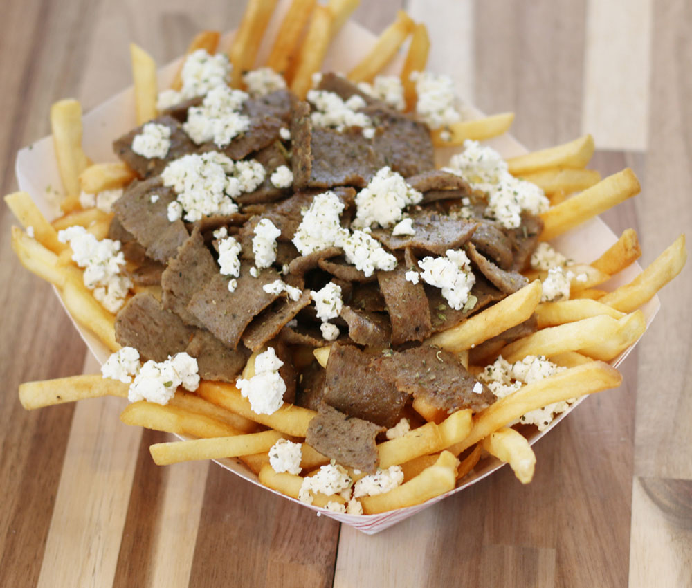 Order Spicy Gyros Feta Fries food online from Salam store, Chicago on bringmethat.com