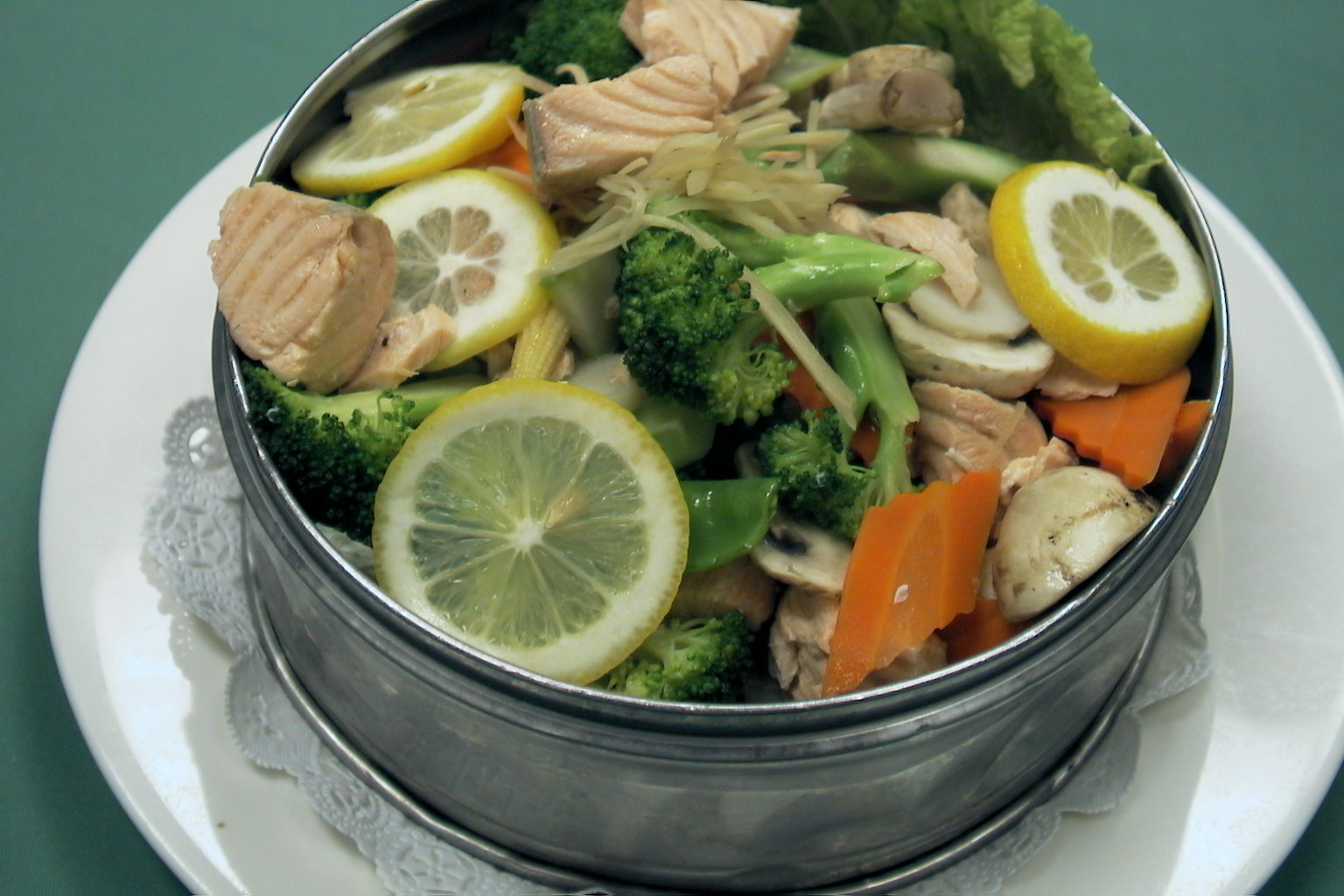 Order Steamed Chicken with Vegetables food online from Cafe Panda Garden store, Houston on bringmethat.com