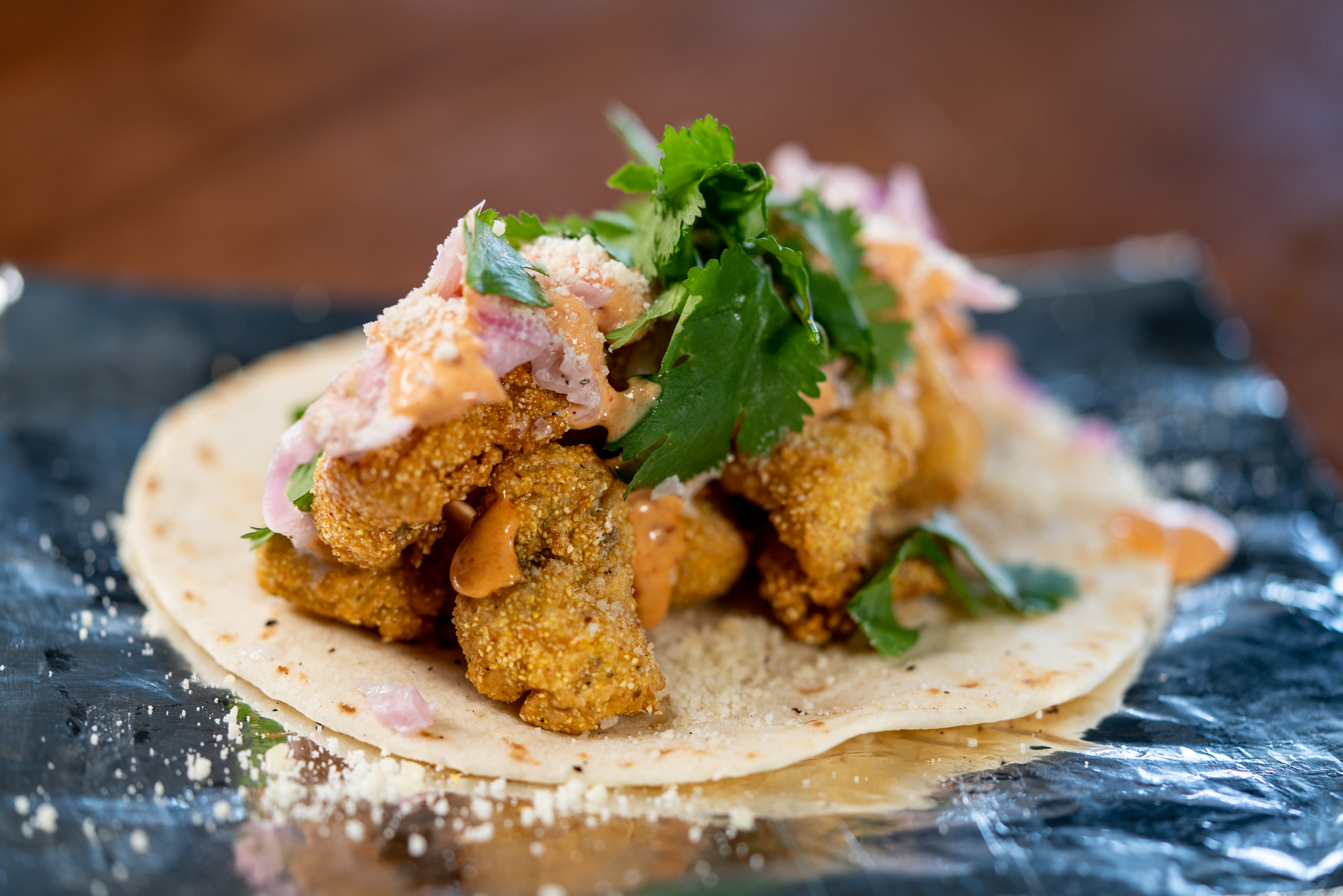Order Catfish Taco food online from Shotcaller Street Soul Food store, San Diego on bringmethat.com