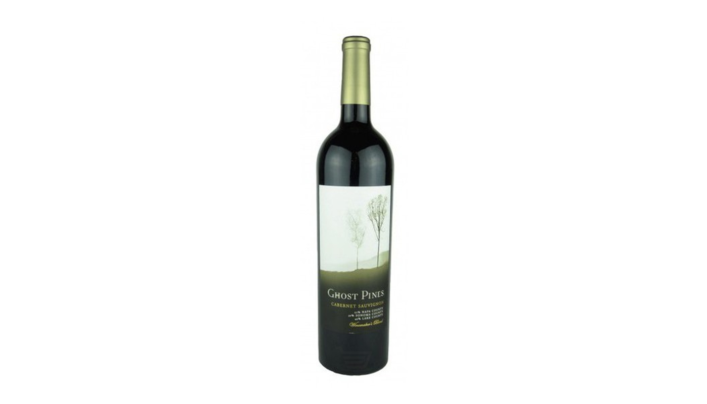 Order Ghost Pines Winemaker's Blend Cabernet Sauvignon 750mL food online from Rancho Liquor store, Thousand Oaks on bringmethat.com