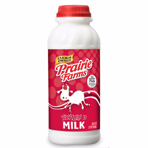 Order Prairie Farms Whole Milk 1 Pint food online from 7-Eleven store, Arnold on bringmethat.com