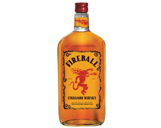 Order Fireball, 750mL whiskey (33.0% ABV) food online from Ogden Wine & Spirit store, Naperville on bringmethat.com