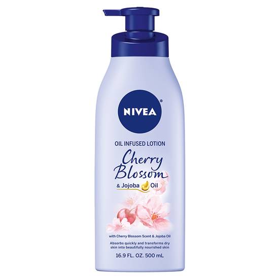 Order NIVEA Cherry Blossom and Jojoba Oil Infused Body Lotion, 16.9 OZ food online from Cvs store, ONTARIO on bringmethat.com