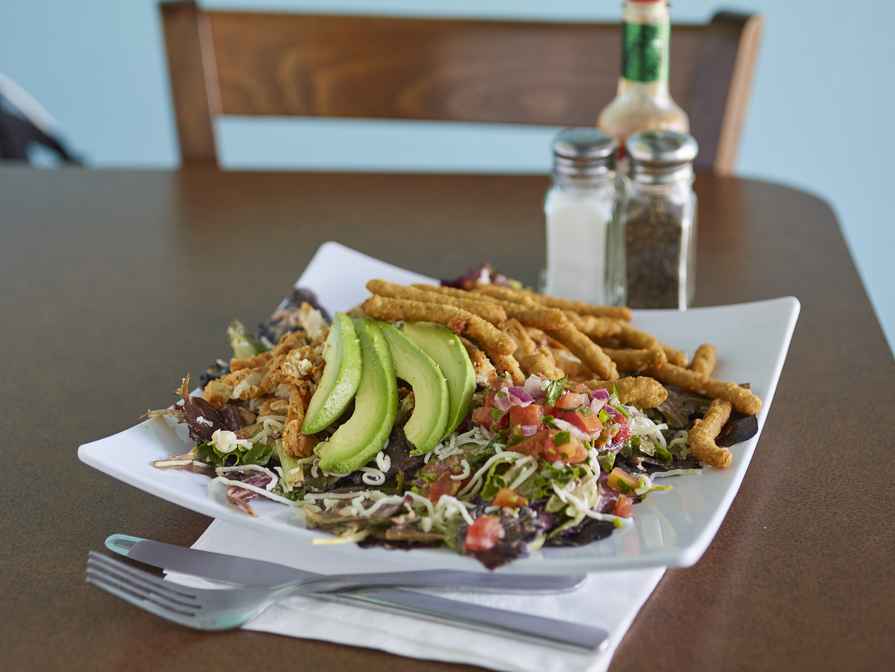 Order Southwest Chicken Salad food online from Pacific Cafe store, Oxnard on bringmethat.com