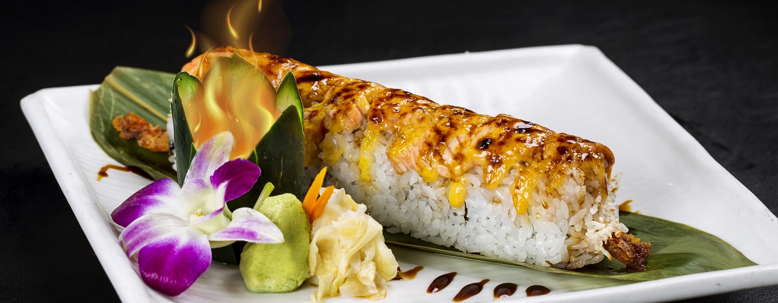 Order Fire Fire Roll food online from PB Sushi store, San Diego on bringmethat.com