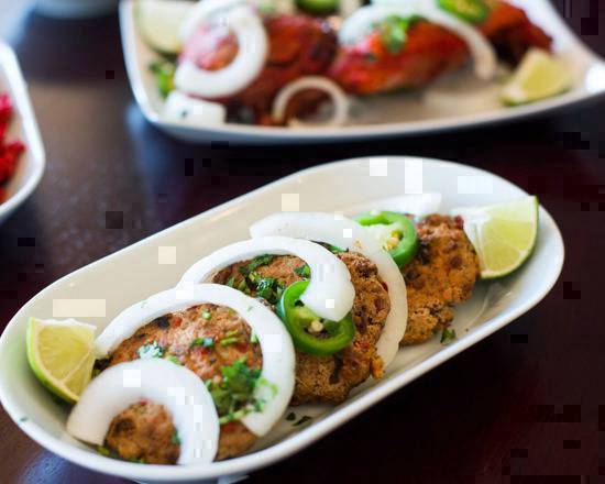 Order Beef Chapli Kabab (2 pcs) food online from Shaahi Biryani store, Glendale Heights on bringmethat.com
