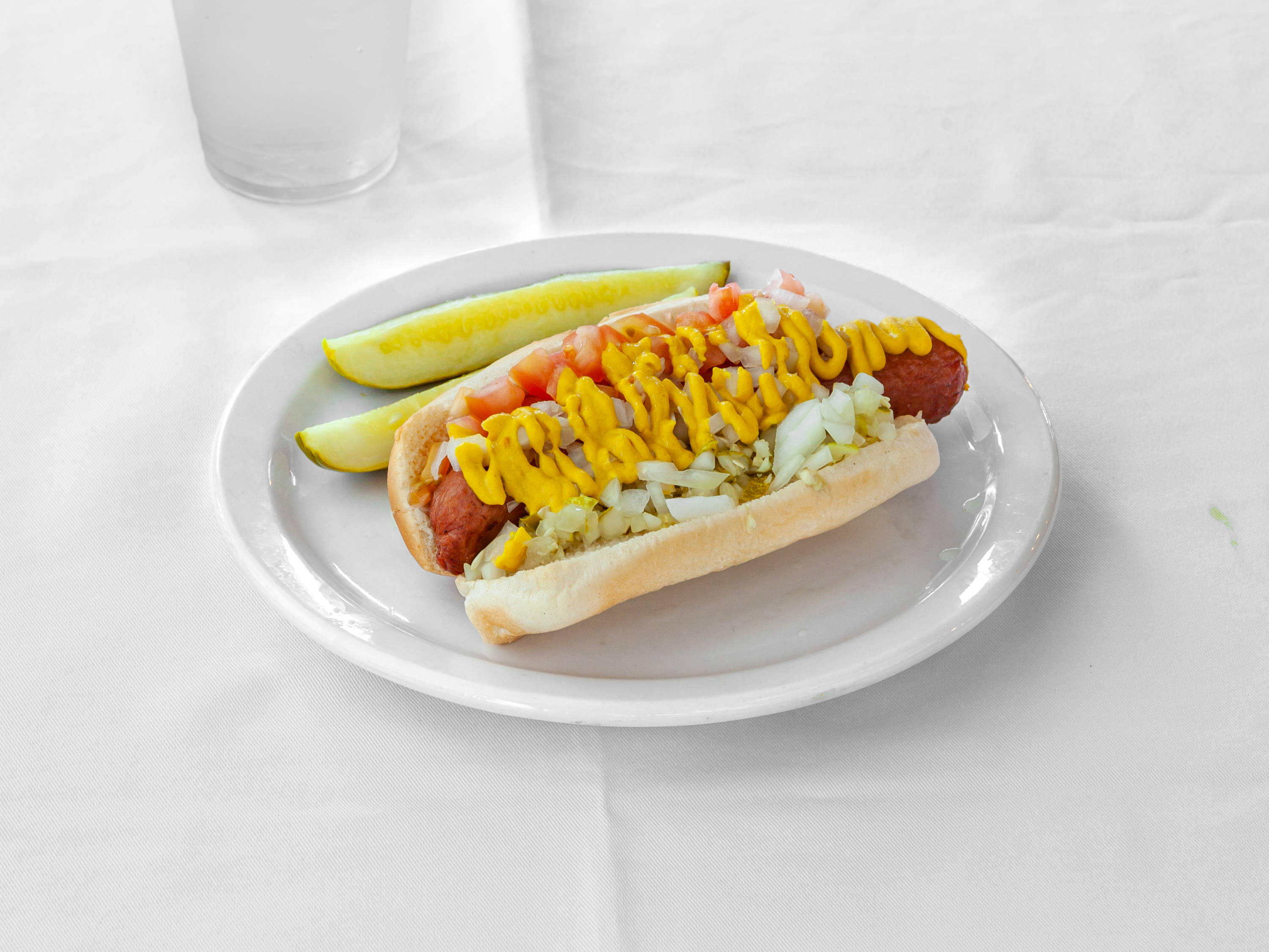 Order The Plain Jumbo Hot Dog food online from Great chicago food & beverage co store, Chicago on bringmethat.com