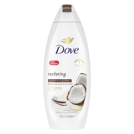 Order Dove Purely Pampering Coconut & Cocoa Butter Body Wash, 20 OZ food online from CVS store, MANKATO on bringmethat.com