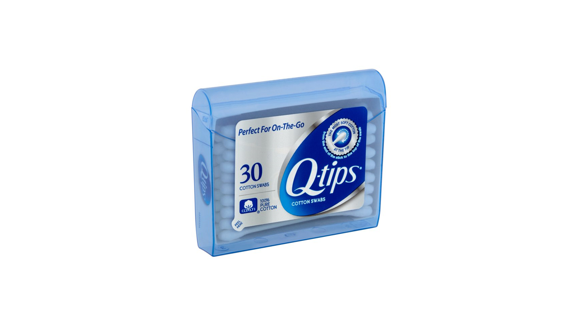 Order Q-Tips Cotton Swabs, 30 Count food online from Rebel store, San Jose on bringmethat.com