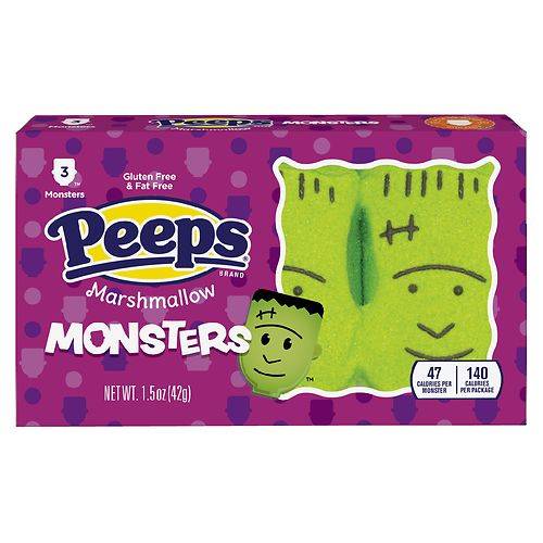 Order Peeps Halloween Marshmallow Monsters Marshmallow - 1.5 oz food online from Walgreens store, Charlottesville on bringmethat.com