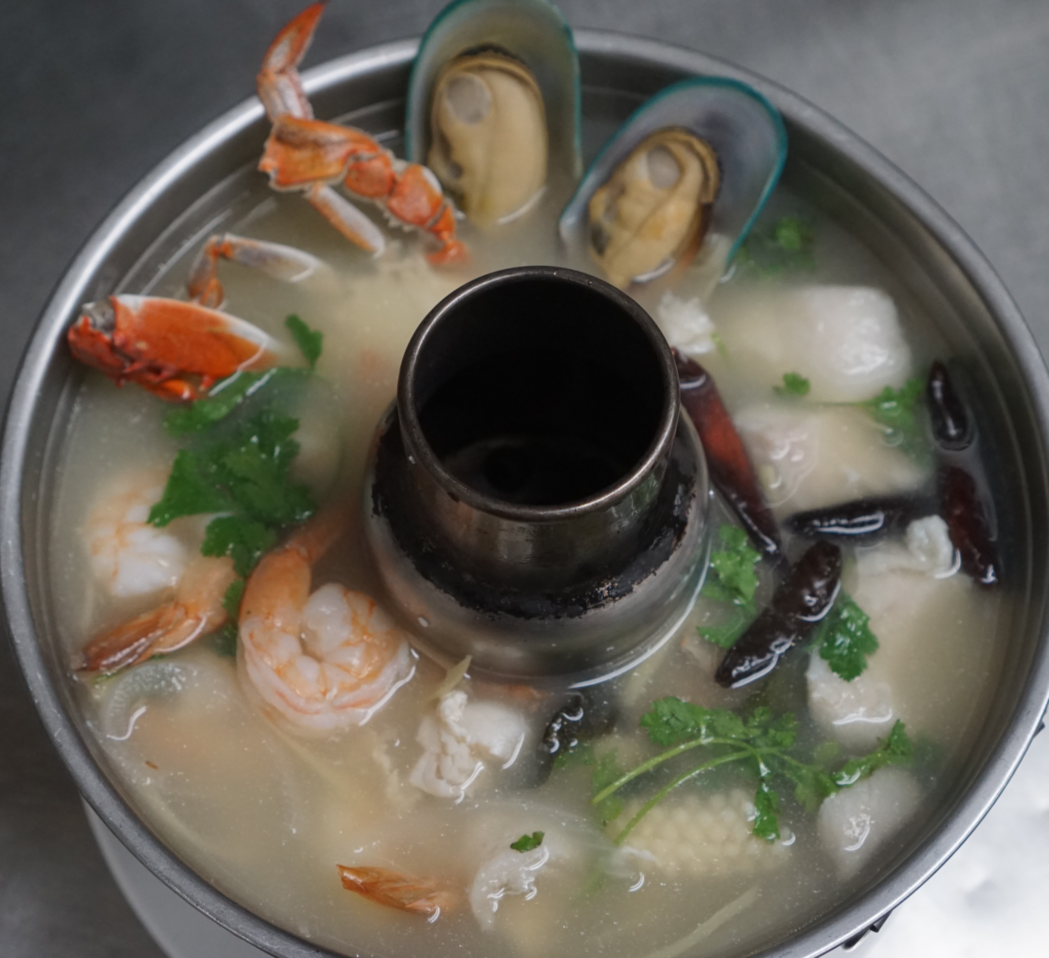 Order Sea Treasure Soup food online from Modern Thai Restaurant store, Montebello on bringmethat.com