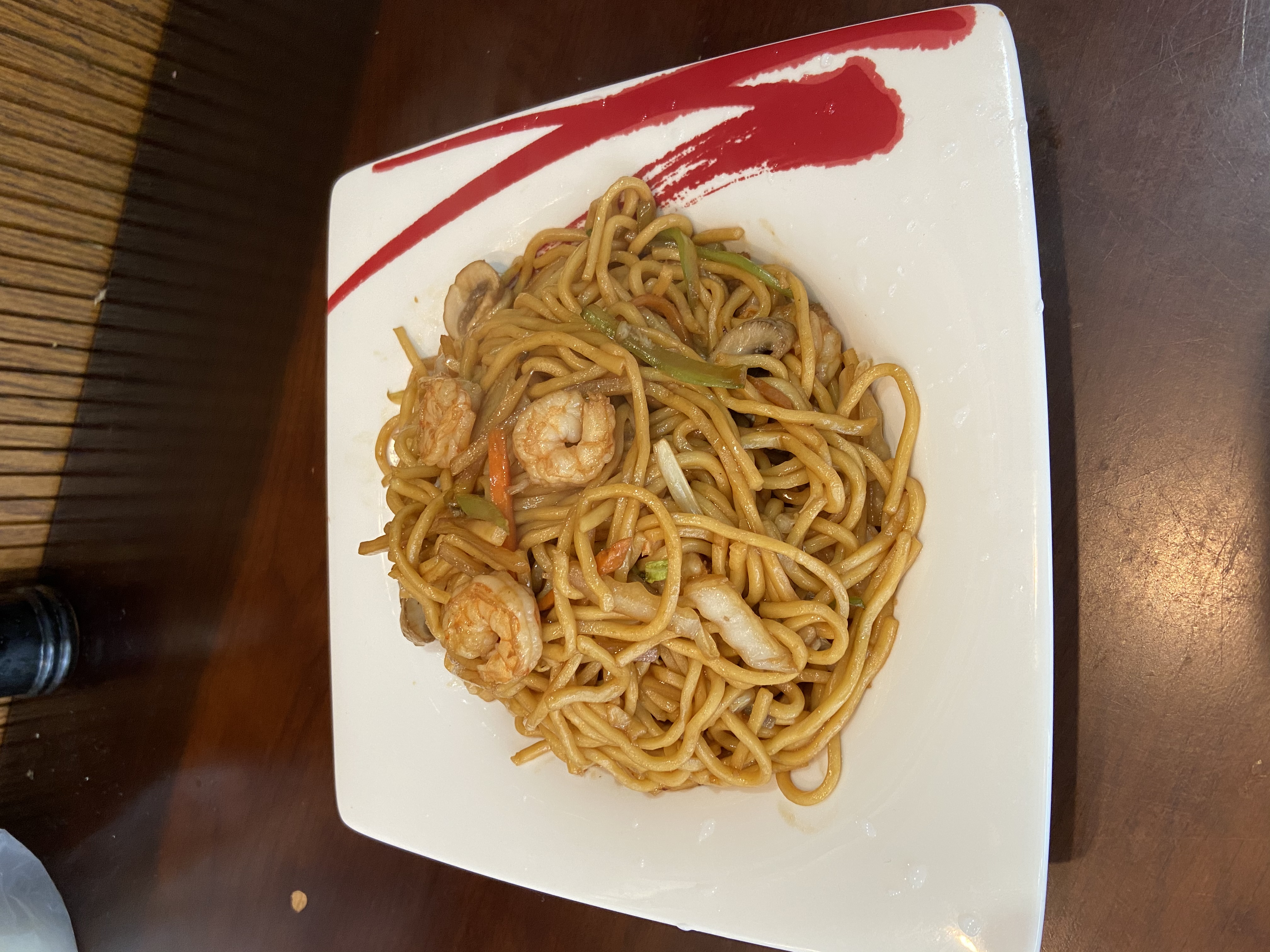 Order 60. Shrimp Lo Mein food online from Golden house store, Astoria on bringmethat.com