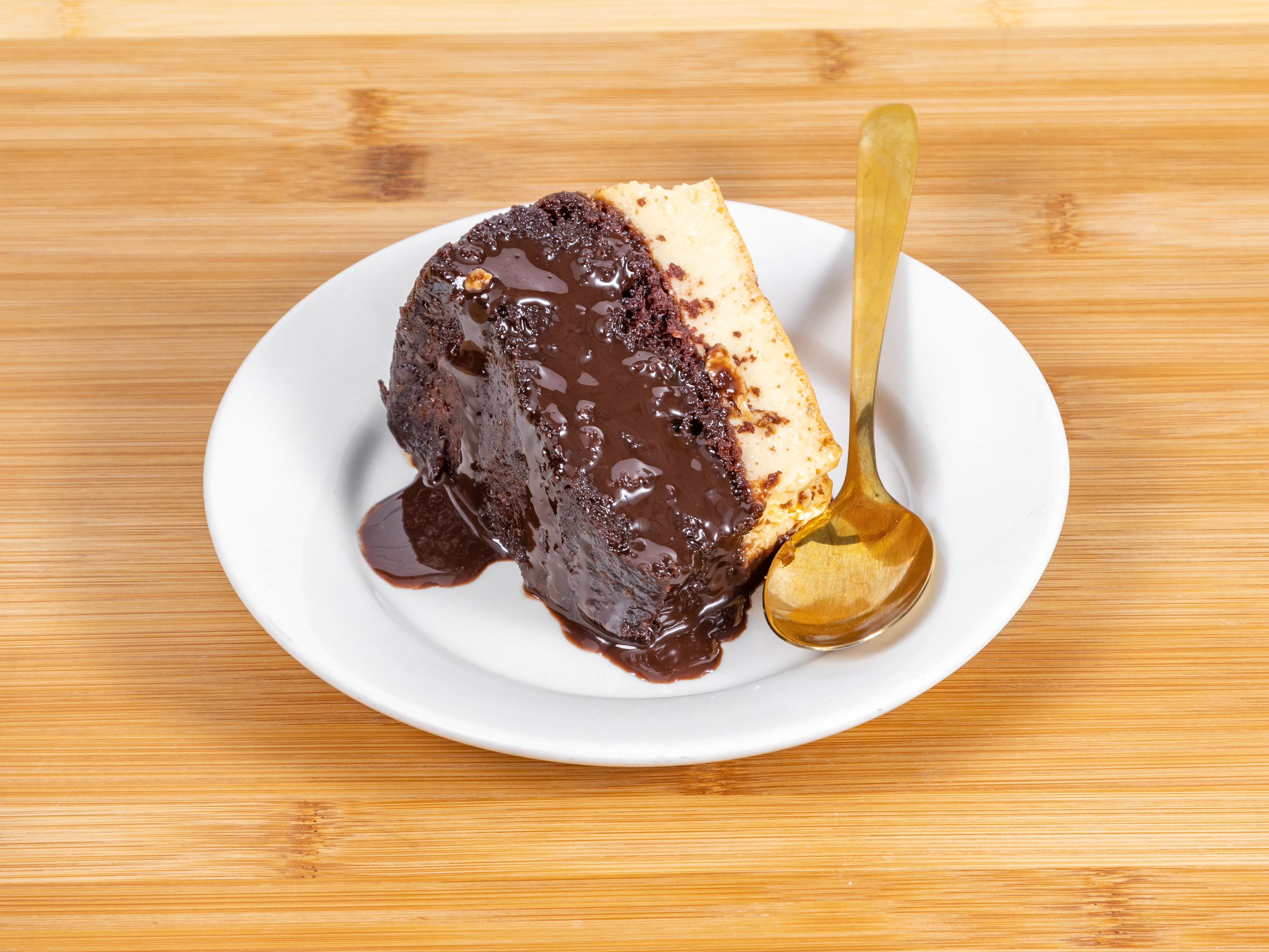 Order Chocoflan food online from Tineo Peruvian Cafe store, Richardson on bringmethat.com