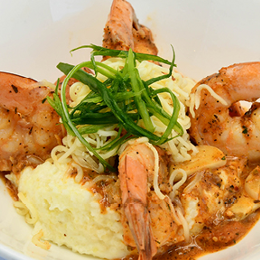 Order Shrimp And Grits food online from The Oceanaire Seafood Room store, Atlanta on bringmethat.com