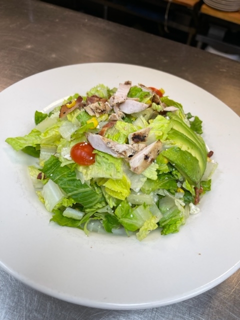 Order Cobb Salad* food online from Bill Cafe store, San Jose on bringmethat.com