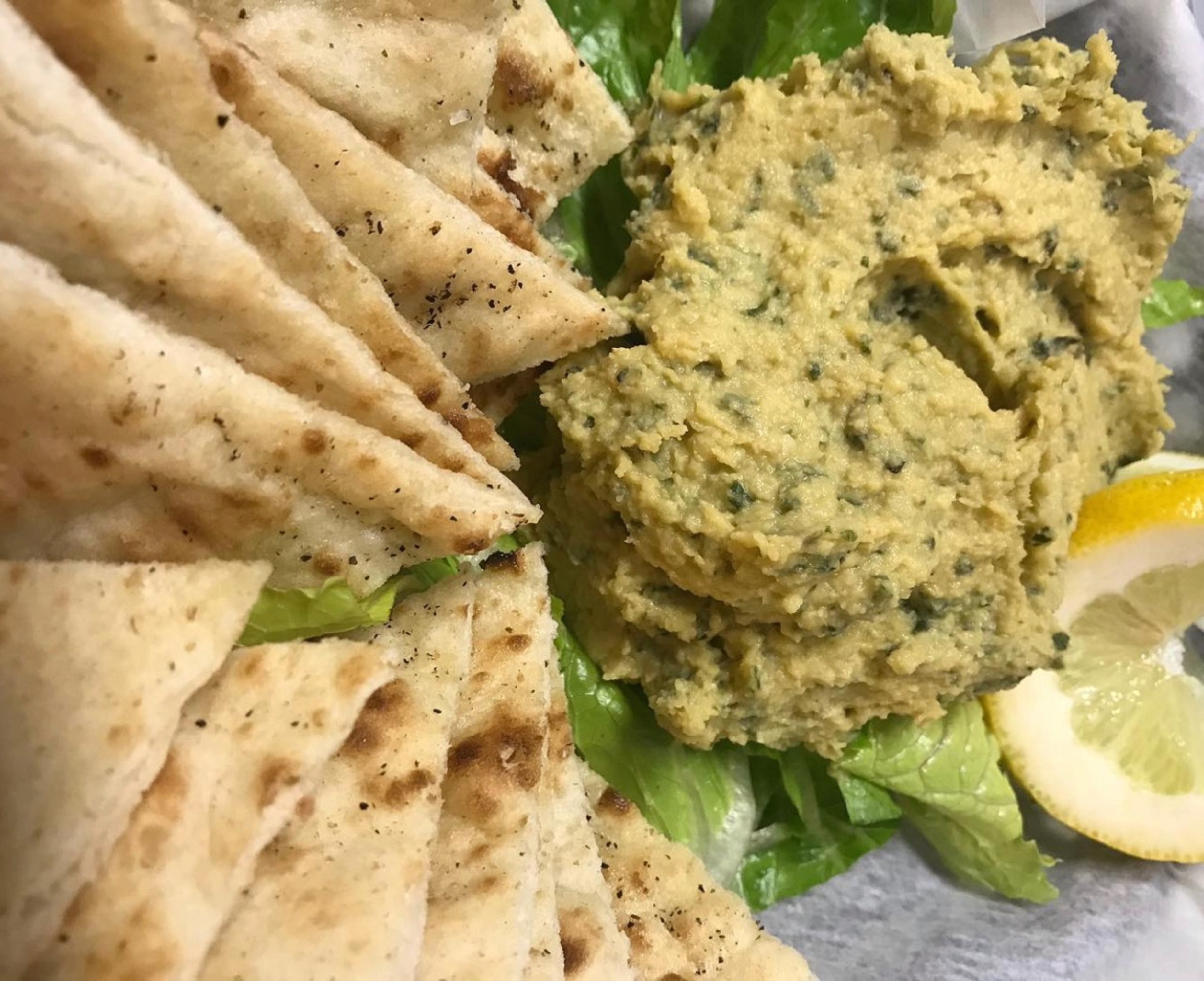 Order Hummus of The Week food online from Revolutionary Lounge & Cafe store, Toms River on bringmethat.com