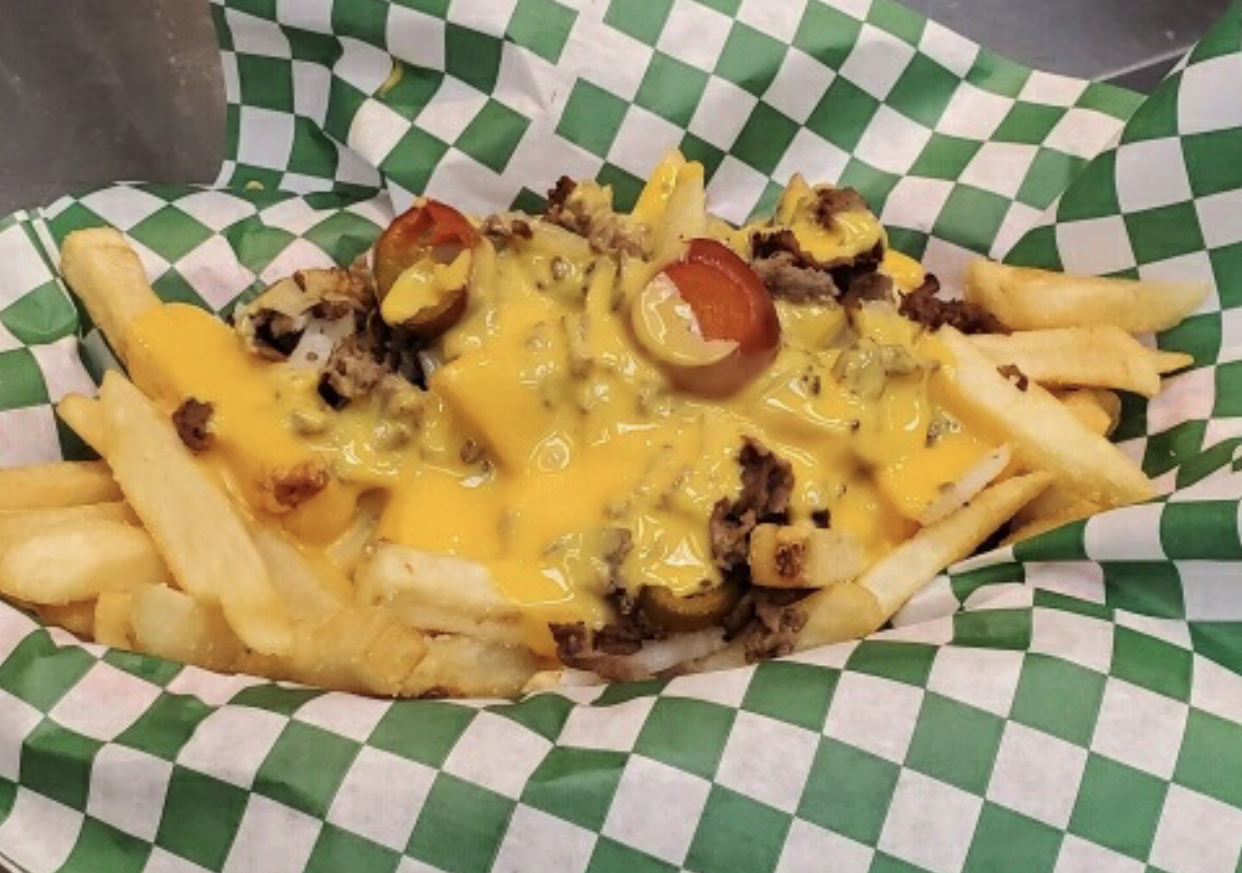 Order Philly Fries food online from Geno's Giant Slice store, Gilbert on bringmethat.com
