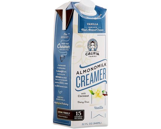 Order Califia Almond Milk Creamer (16.9 oz.) food online from Bel Clift Market store, SF on bringmethat.com