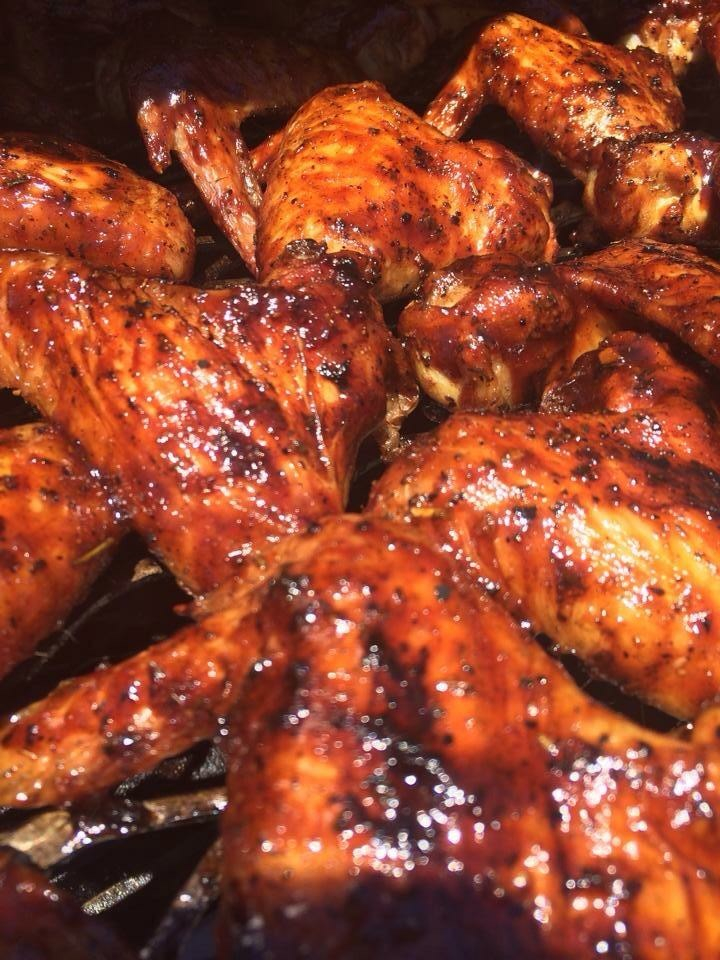 Order BBQ Chicken Dinner Plate food online from Pops Soulfood Kitchen store, Atlanta on bringmethat.com