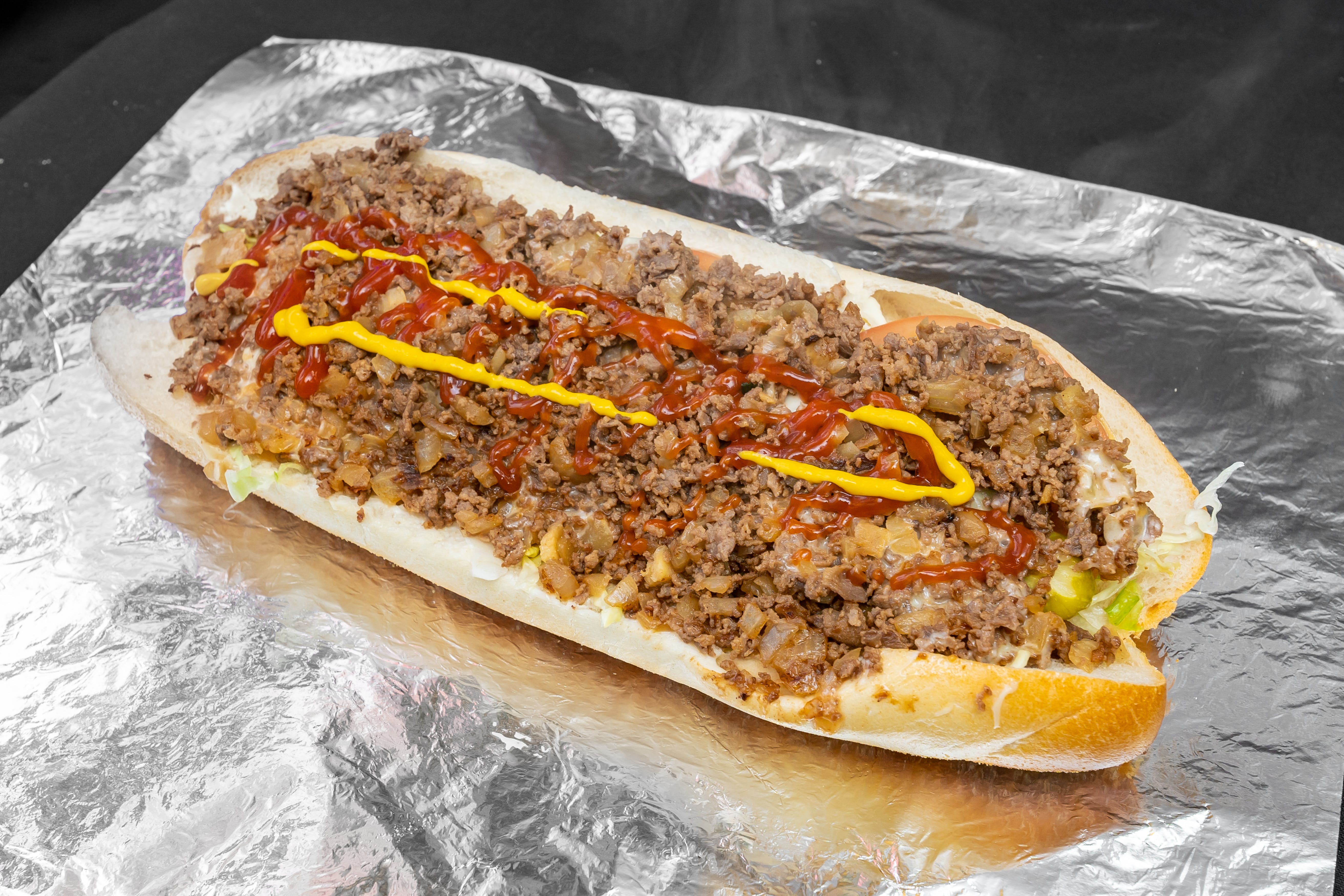 Order Cheese Steak Hoagie - Small food online from Eds Pizza House store, Philadelphia on bringmethat.com