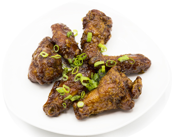 Order General Tso's Chicken Wings (6 pc.) food online from Chin-Chin Cafe store, Ashburn on bringmethat.com
