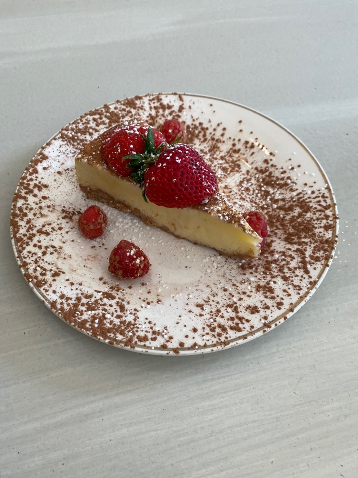 Order New York Style Cheesecake food online from Leo Place Diner store, Waltham on bringmethat.com