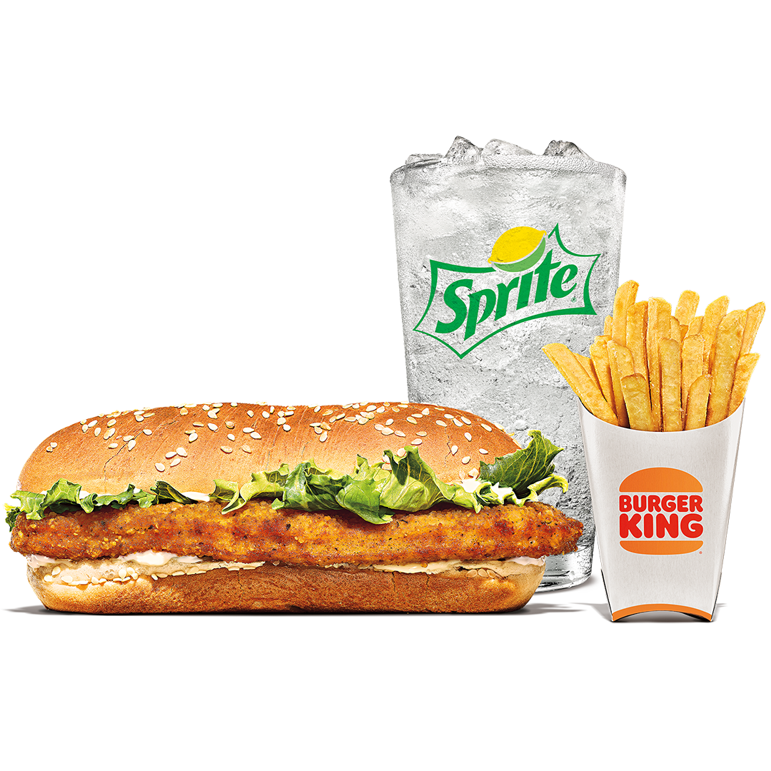 Order Original Chicken Sandwich Meal food online from Burger King store, La Crosse on bringmethat.com