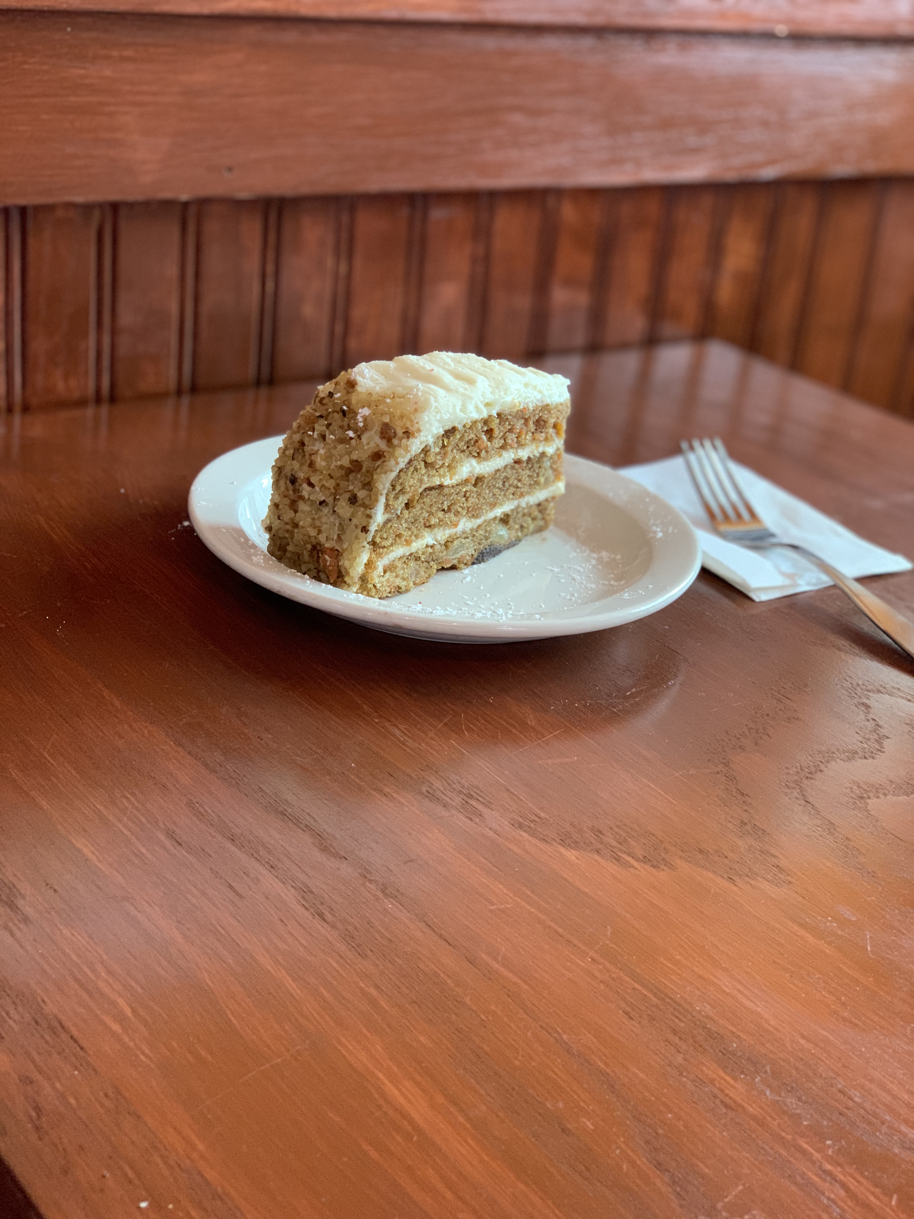 Order Carrot Cake food online from Pizzeria Las Americas store, Jersey City on bringmethat.com