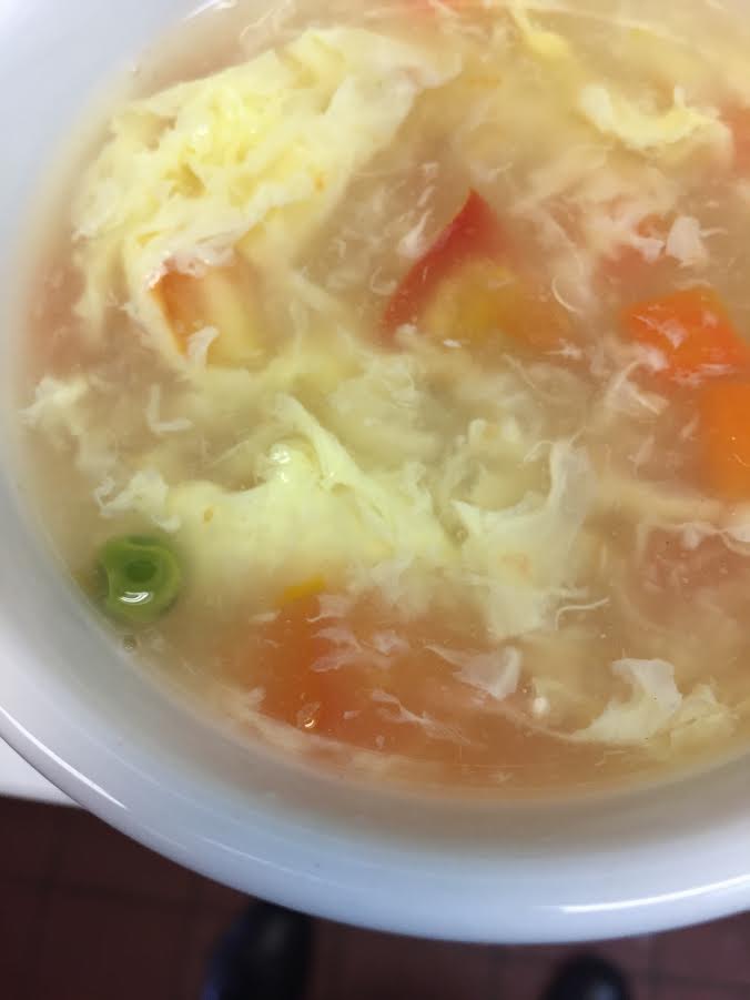 Order Tomato Egg Drop Soup 西红柿蛋花湯 food online from Chengdu House store, Valley Village on bringmethat.com