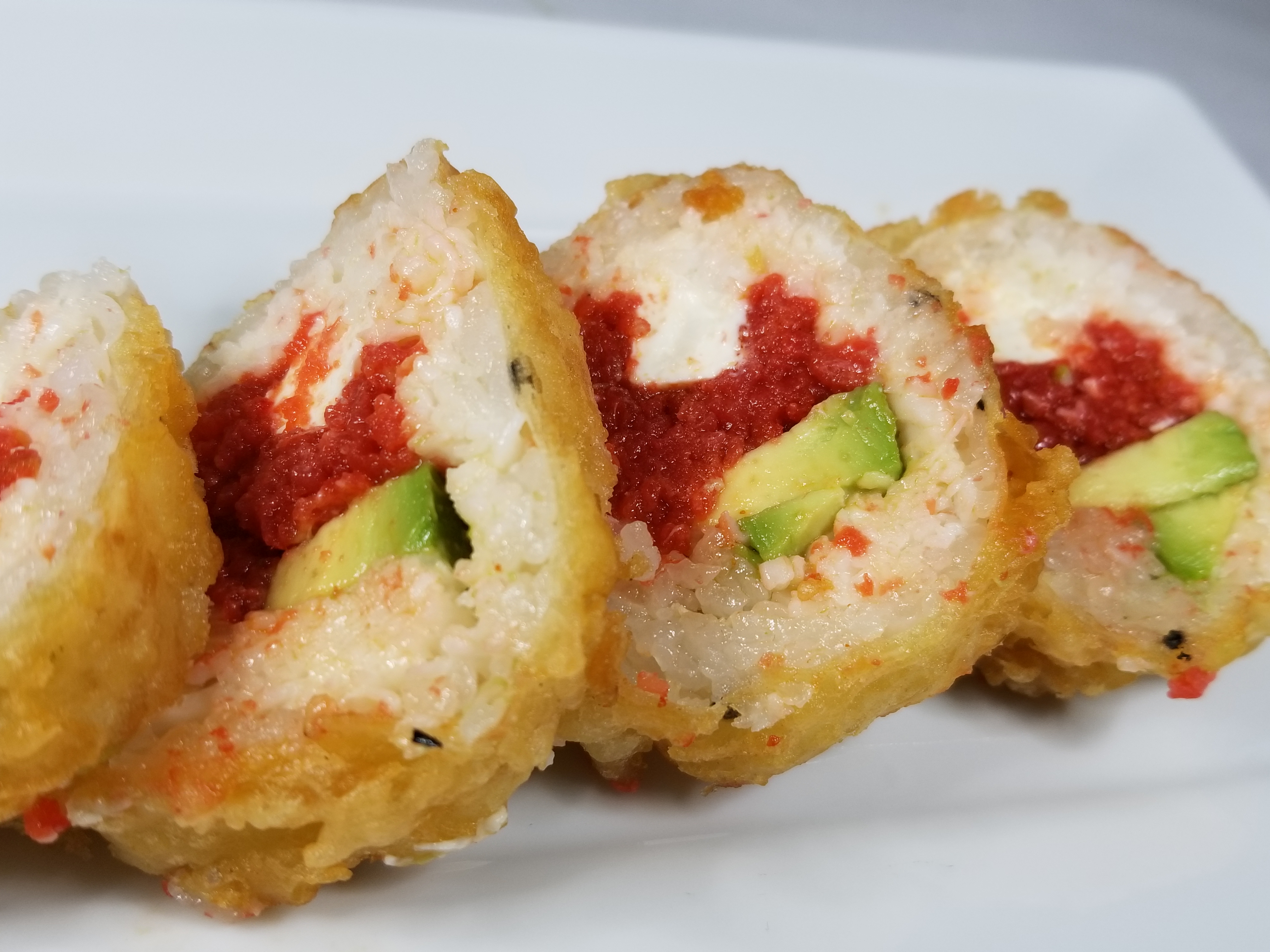 Order Monster Roll (Deep Fried) food online from Fusion Izakaya 52 store, San Diego on bringmethat.com