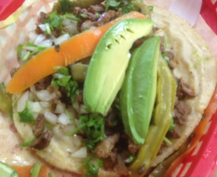 Order Asada tacos food online from La Espiga De Oro store, San Francisco on bringmethat.com