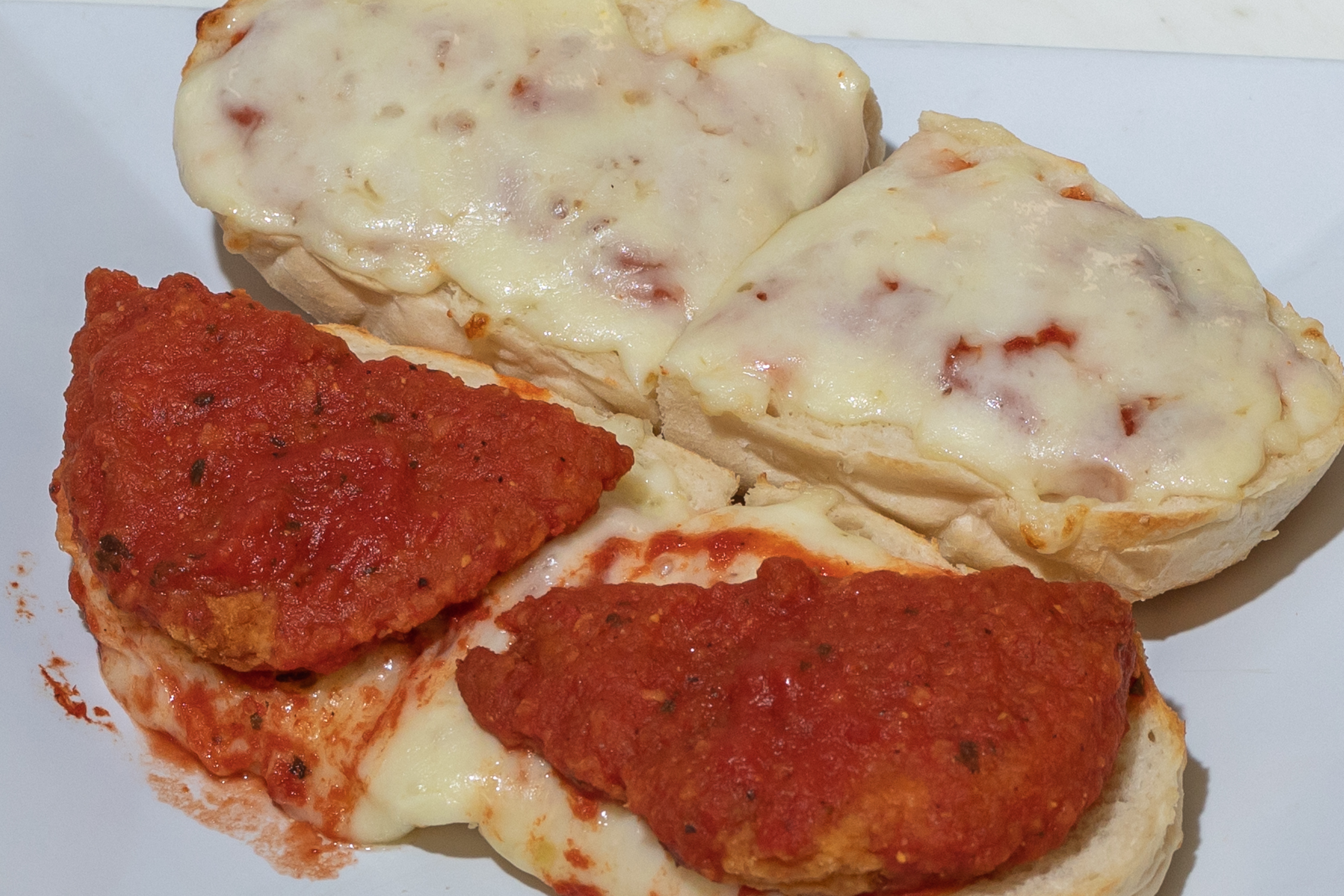 Order Chicken Parmigiana Sandwich food online from Tortorice's Pizza & Catering store, Chicago on bringmethat.com
