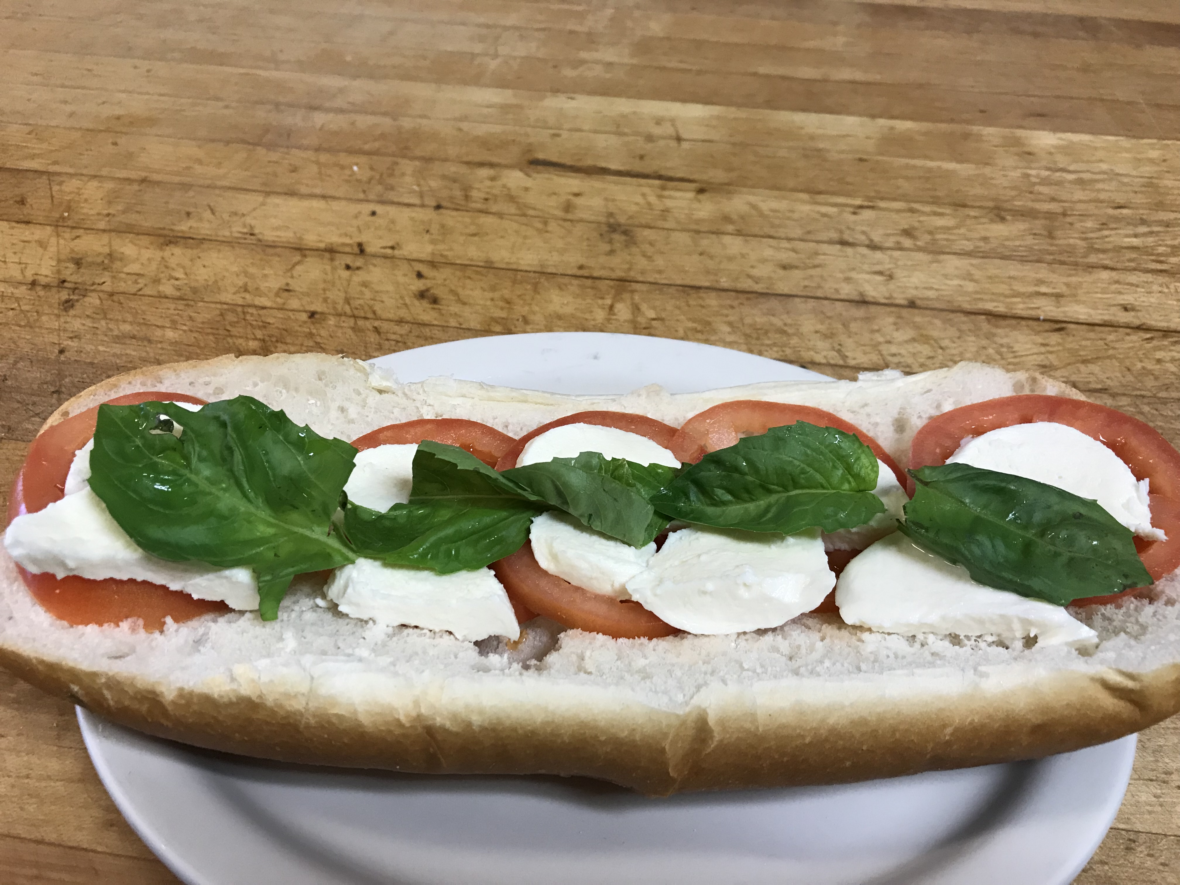 Order Caprese Sandwich food online from Sal Vito Pizza at Ritz store, Voorhees on bringmethat.com