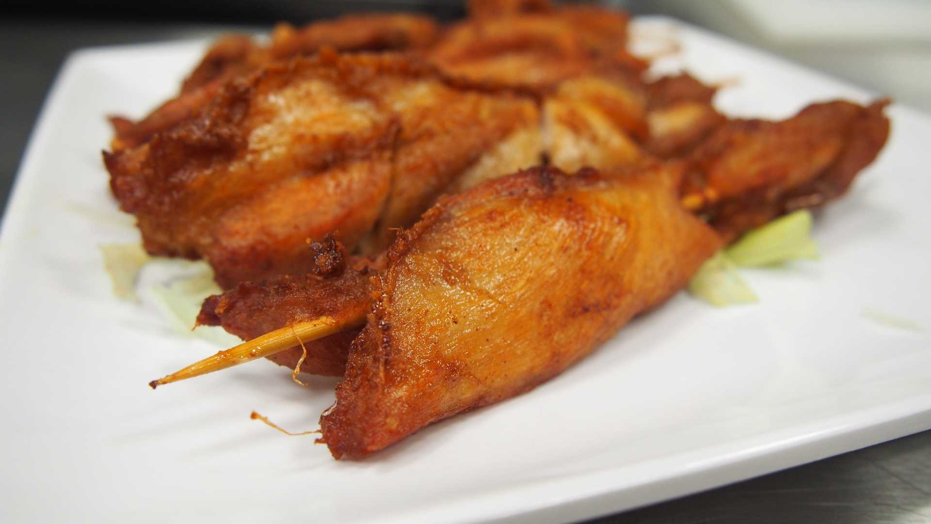 Order Chicken Skewer (4 sticks) food online from Bite Feast store, Davis on bringmethat.com