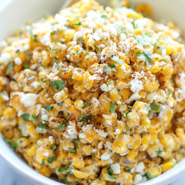 Order Street corn (NO CHIPS) food online from Crave Restaurant store, Holyoke on bringmethat.com