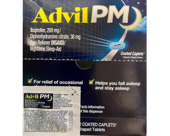 Order Advil PM  (1 Packet) food online from Sui Min House store, Paterson on bringmethat.com