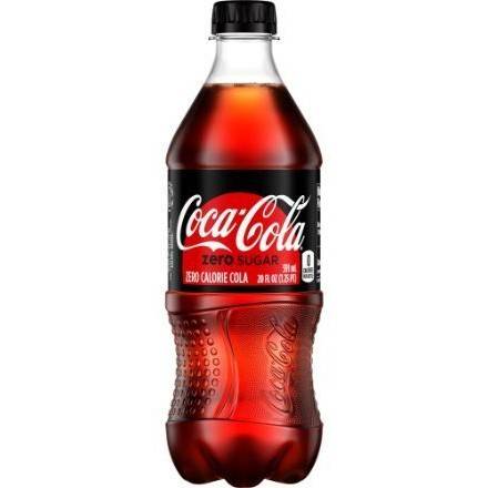 Order Coca-Cola Zero (20 oz) food online from 7-Eleven By Reef store, Marietta on bringmethat.com