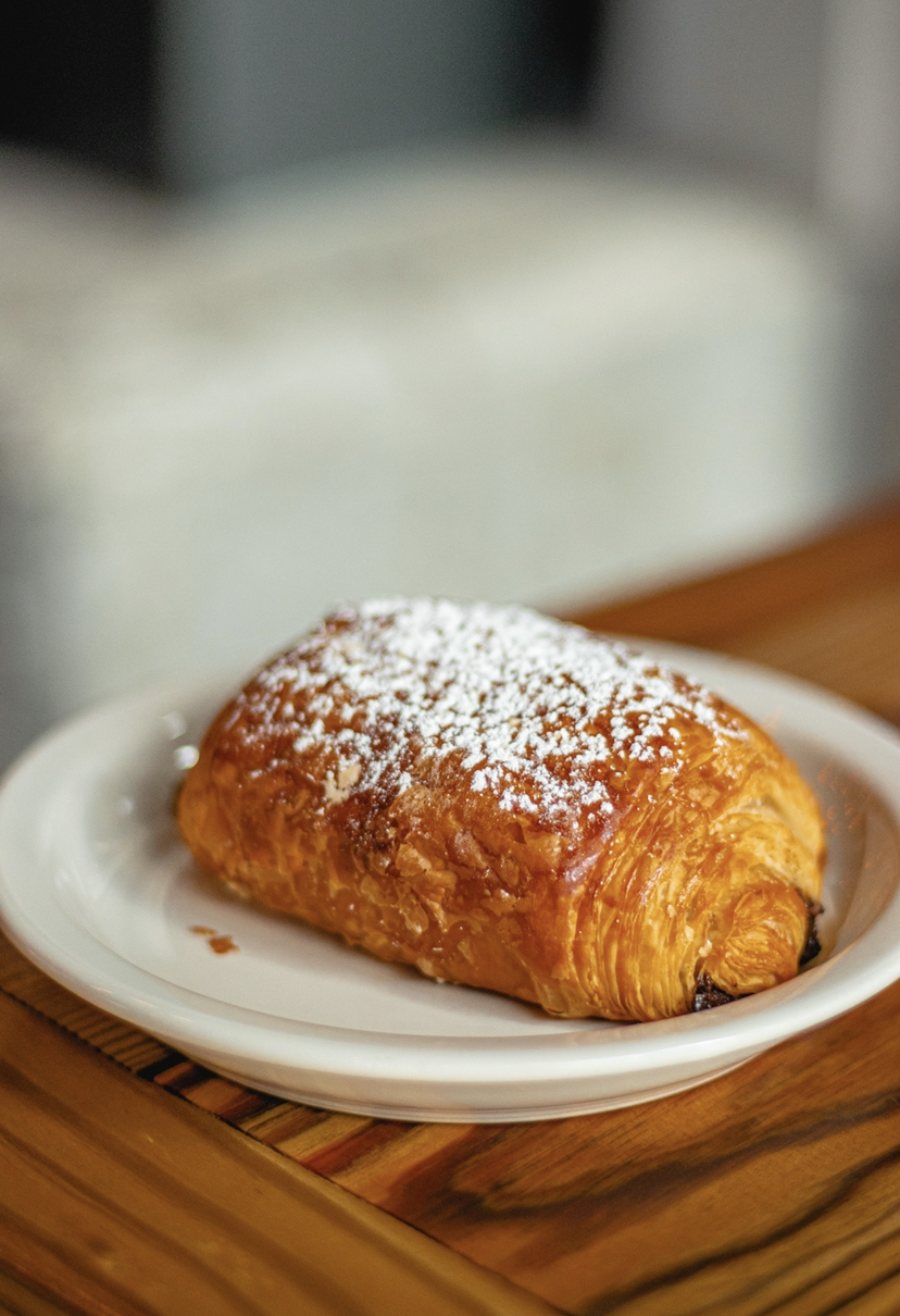 Order Homemade Chocolate Croissant food online from Bequest Coffee Co store, Mill Creek on bringmethat.com