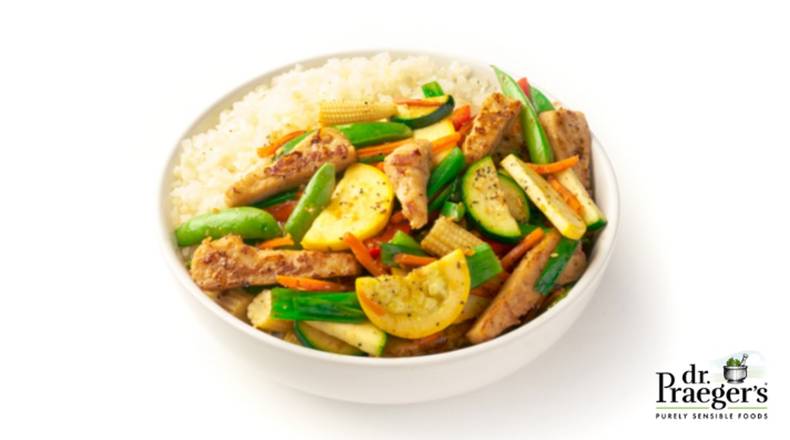 Order Veggie Power Bowl food online from Genghis Grill store, The Woodlands on bringmethat.com